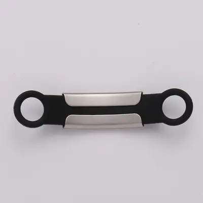 Sınır ötesi evcil hayvan malzemeleri silikon paslanmaz çelik metal kayıp önleyici lazer kimlik etiketi titanyum çelik tasma kedi etiketi köpek etiketi - 4
