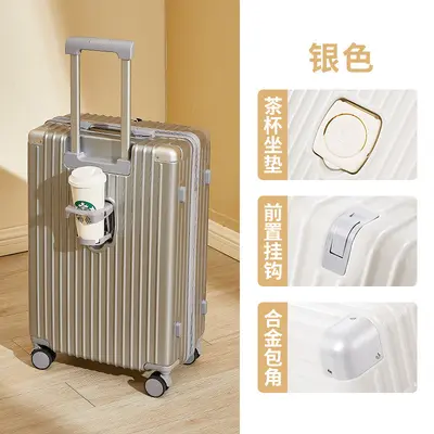 20 Inch Carry-On Trolley and 26 Inch Combination Lock Travel Suitcase - 11