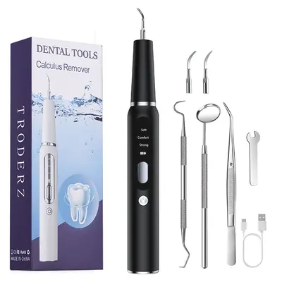 Portable Ultrasonic Dental Scaler for Home Teeth Cleaning - 8