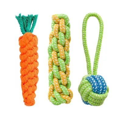 Durable Knotted Rope Dog Toy for Small, Medium and Large Dogs - 6