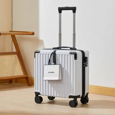 Travel Trolley Case, 18 Inch, Carry-On Size, Lightweight, Combination Lock - 5