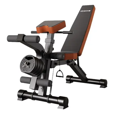 Katlanabilir fitness sandalyesi, mekik ve dambıl sehpası, çok fonksiyonlu