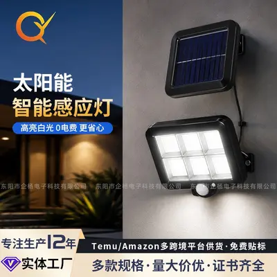 Solar Garden Light with Motion Sensor, Waterproof, Split Design