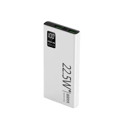 Şarj Cihazı 3C Sertifikalı 22.5W Süper Hızlı Şarj 20000mAh Büyük Kapasite Taşınabilir Mobil Güç Bankası Özel Hediye