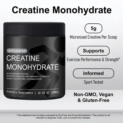 跨境热销新品肌酸粉CREATINE MONOHYDRATE 源头厂家 工厂直发