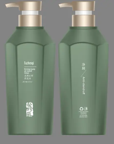 Herbal Oil-Control Volumizing Anti-Dandruff Shampoo and Conditioner Care Set, Large Capaci - 7