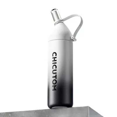 Kinder-Thermobecher mit Strohhalm, tragbare Sportflasche - 6