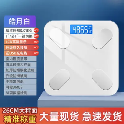 Smart Body Fat Scale Household Rechargeable Compact Accurate Digital Weighing Scale with Mijia App Integration - 10