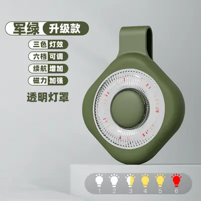 多功能磁吸手电筒户外强光迷你钥匙扣充电电筒工作led照明补光灯 - 13