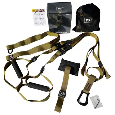 Suspension Training Strap Set, Yoga Fitness Resistance Band - 11