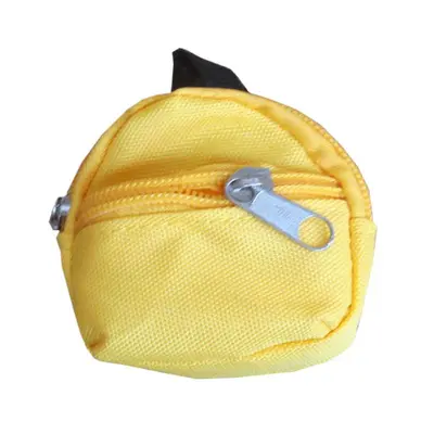 Mini Backpack Coin Purse Doll Change Backpack Polyester Oxford Cloth Coin Bag Book Bag Pendant Coin Pouch