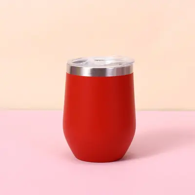 Swig 12oz Egg Shell Vacuum Insulated Cup with Lid, Portable - 10