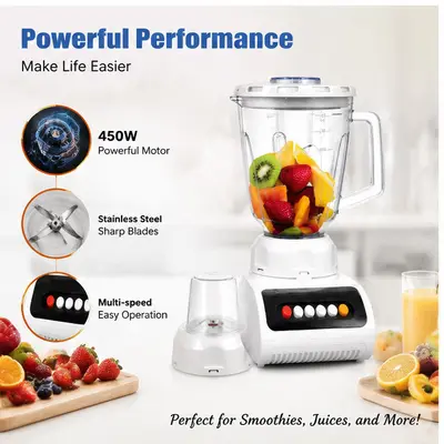 Mutfak robotu 2-in-1 blender öğütücü sıkacak