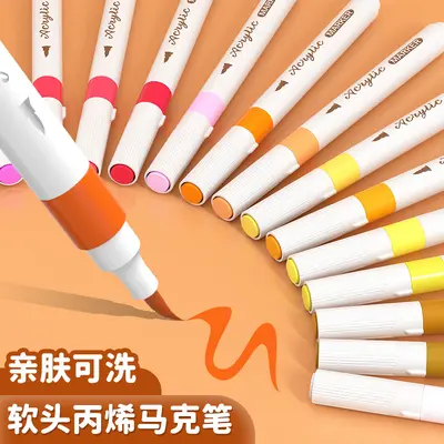 Kinder-Acryl-Marker Set zum Malen und Zeichnen