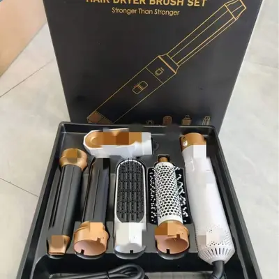 5-in-1 Hot Air Brush and 7-in-1 High-Speed Hair Dryer Styling Set