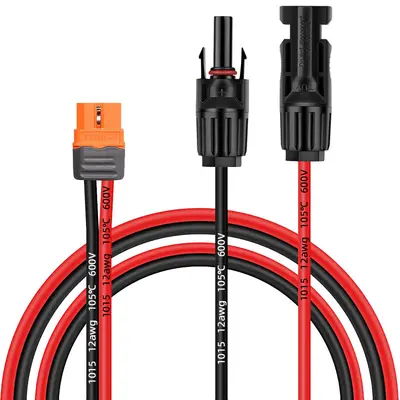 MC4 auf XT60 Ladekabel aus reinem Kupfer für Zhenghao mobile Energiespeicher