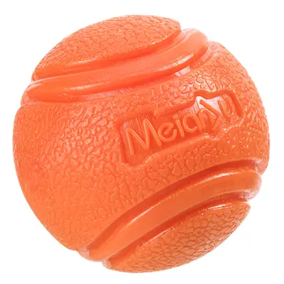 Elastischer Hundeball aus massivem Gummi, bissfest und zahnfleischschonend