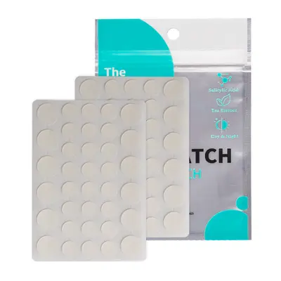 Invisible hydrocolloid acne patches, portable, transparent round - 5