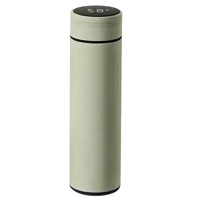 Akıllı Sıcaklık Göstergeli Paslanmaz Çelik Termos Bardak, 500 ml İş Tarzı - 6