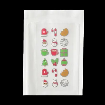 Colorful hydrocolloid acne patches, cartoon design individual pack - 7