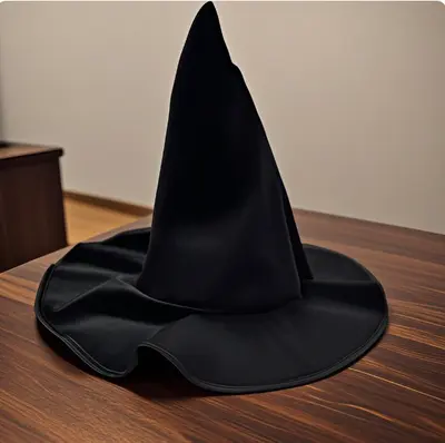Samt-Hexenhut, Halloween-Kostümzubehör