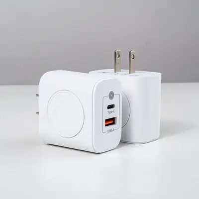 23W Üç İn Bir Şarj Cihazı Akıllı Saat Kablosuz Şarj Apple Watch PD Telefon Hızlı Şarj Başlığı