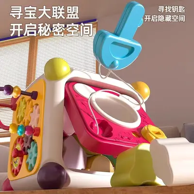 Six-Sided Smart Cube, Multifunctional Shape Matching Baby Toy
