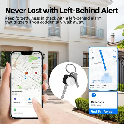 Findmy全球定位airtag平果防丢器老人小孩蓝牙宠物智能查找追踪器