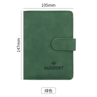 Pasaport kılıfı, PU, çok kartlı, seyahat - 10