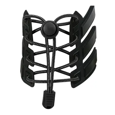 Elastic Lazy Shoelaces with Buckle, No-Tie, 1 Pair
