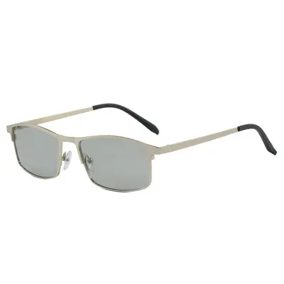 Herren-Polarisationssonnenbrille mit Nachtsicht, Tag und Nacht, quadratisch - 8