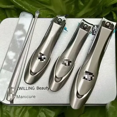 Engraved nail clipper set, imported, large size