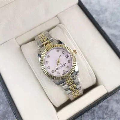 Women's steel band quartz watch, classic daily style - 11