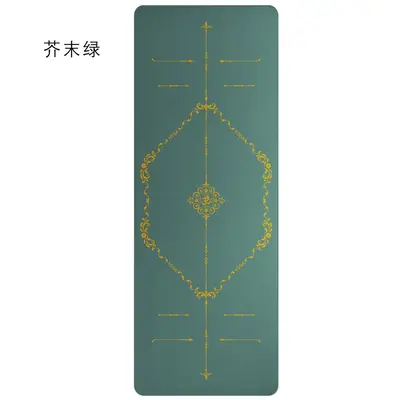 PU kauçuk yoga matı kaymaz şok emici - 10