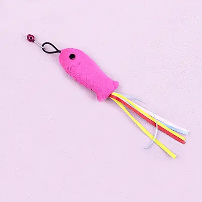 Cat Teaser Wand Replacement Heads with Butterfly, Caterpillar and Mouse - 12