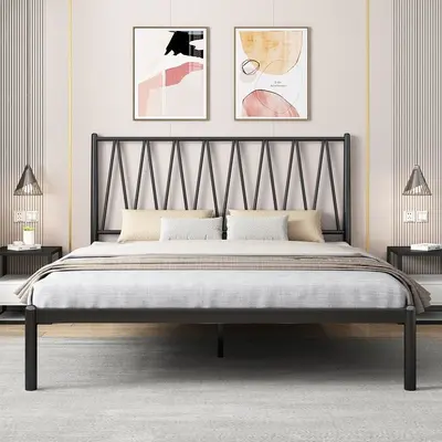 European-Style Modern Wrought Iron Bed, 1.5 m and 1.8 m