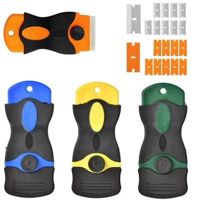 Small Glass Scraper, Adhesive Removal Blade, for Car Film - 10