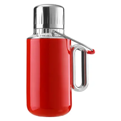 Mechanical Temperature Display All-Steel Thermos, Large Capacity with Handle - 6