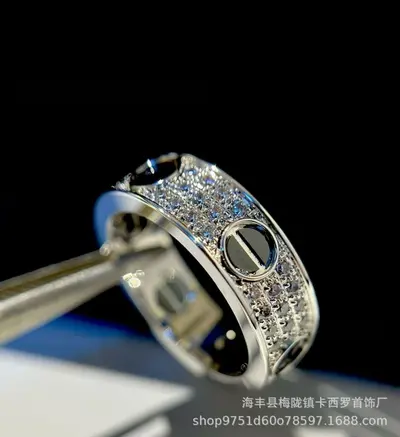 Snake bone ring luxury design 18K gold plated star motif - 7