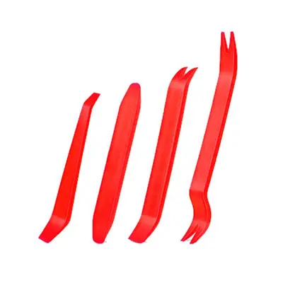 Car Audio Navigation Removal Tool Set, 9 Pieces Plastic Trim Tools - 7