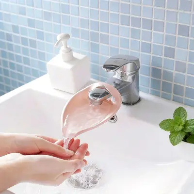 Faucet Extender for Kids, Splash-Proof Water Guide - 2