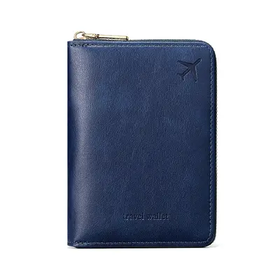 RFID passport holder, plain weave, multi-pocket - 10