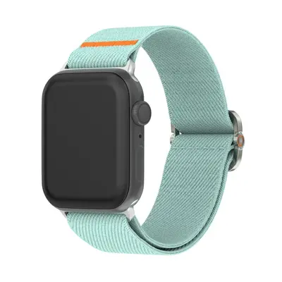 Elastic Nylon Woven Strap Compatible with Apple Watch 1-12 and Ultra 1-3