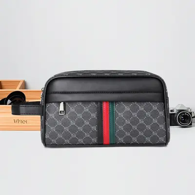 SH199 Men's Clutch Bag, Multifunctional Large Capacity Underarm Bag - 12