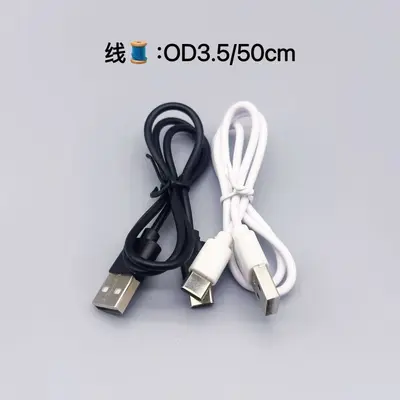 USB kablosu usb'den tip-c'ye şarj kablosu beyaz 0,5 metre şarj kablosu beyaz 2A tipi şarj kablosu 30cm - 11