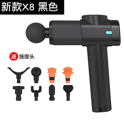 跨境触屏智能电动筋膜枪变速震动筋膜枪健身肌肉放松按摩器筋膜枪 - 9