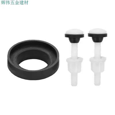 Dichtungsring und Befestigungsschrauben-Set für Toilettenspülkasten im Altbau-Stil