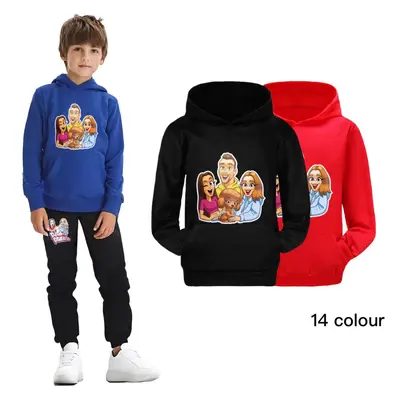 Double-Bubble-Kapuzenpullover und Kinder-Freizeitset - 1