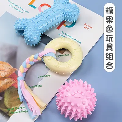 TPR Chew Teething Stick Dog Toy, Durable, Small and Large Breeds - 4