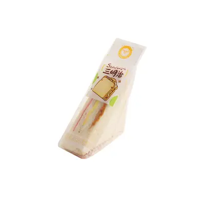 Einweg-Sandwich-Verpackungsbeutel, transparent, leicht zu öffnen